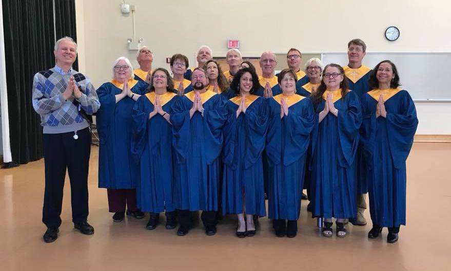 Community Church Choir performs in Playmakers' 